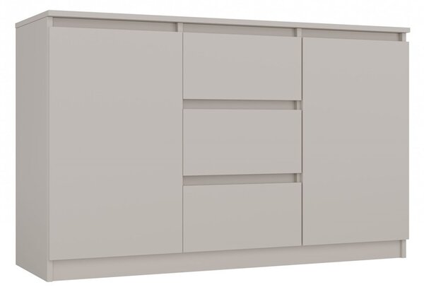 Aldabra 2D4S 120 komód 2 ajtó + 3 fiók, kasmír
