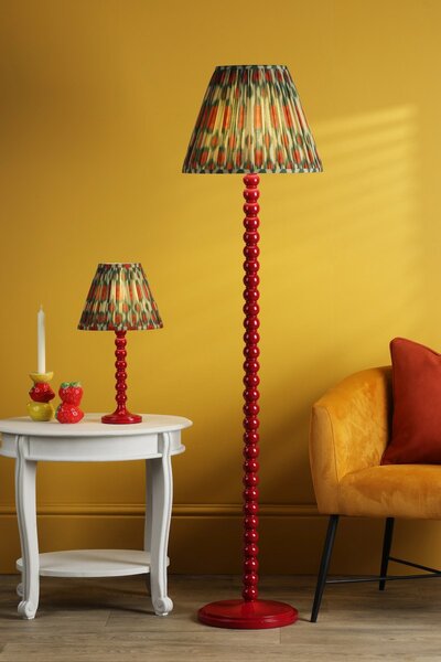 Dar Lighting modern állólámpa spool piros darspo4925