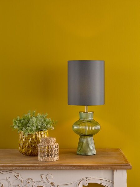 Dar Lighting glamour modern asztali lámpa suelita zöld darsue4224