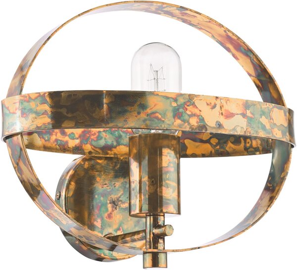 Dar Lighting vintage fali lámpa symbol réz darsym0764