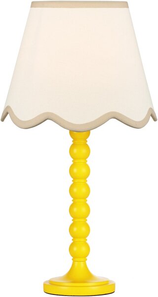 Dar Lighting modern asztali lámpa spool sárga darspo4226