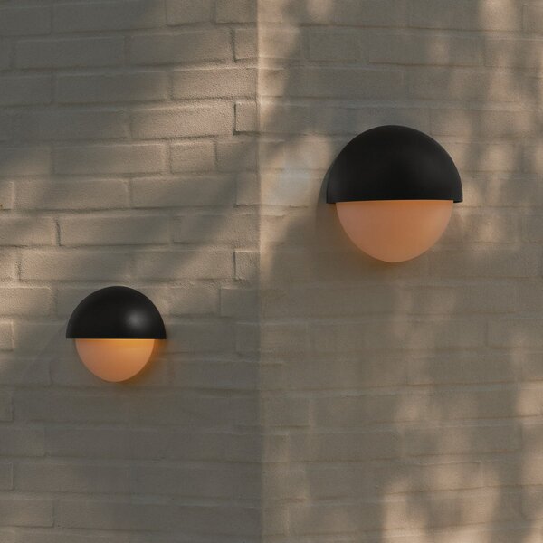 Kültéri Lámpa Nordlux, Scorpius Round, dimmable, Fekete, Műanyag