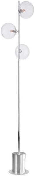 Dar Lighting modern állólámpa spiral csiszolt króm darspi5550-22