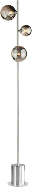 Dar Lighting modern állólámpa spiral csiszolt króm darspi5550-01-24