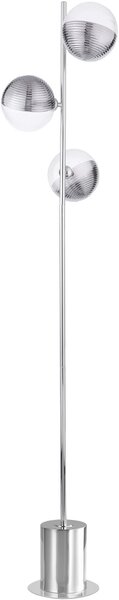 Dar Lighting modern állólámpa spiral csiszolt króm darspi5550-19
