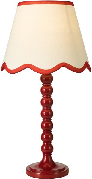 Dar Lighting modern asztali lámpa spool piros darspo4225-pom1025