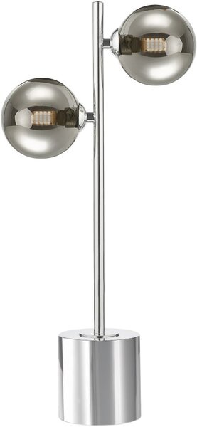 Dar Lighting modern asztali lámpa spiral csiszolt króm darspi4250-01