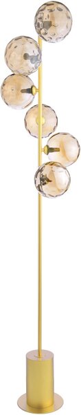 Dar Lighting glamour modern állólámpa spiral pezsgő arany darspi4935-11