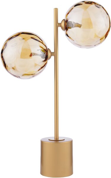 Dar Lighting glamour modern asztali lámpa spiral pezsgő arany darspi4235-11