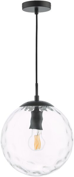 Dar Lighting modern függeszték ripple matt fekete darsp72-rip8808