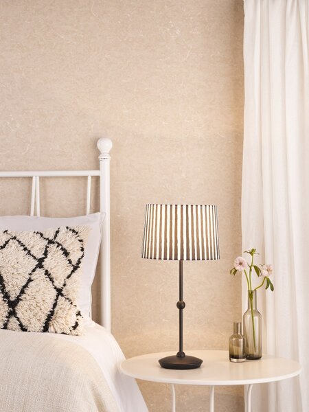 Dar Lighting modern skandináv asztali lámpa sosa matt fekete darsos4222