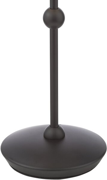 Dar Lighting modern skandináv asztali lámpa sosa matt fekete darsos4222