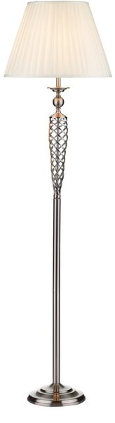 Dar Lighting glamour modern állólámpa siam szatén króm darsia4946