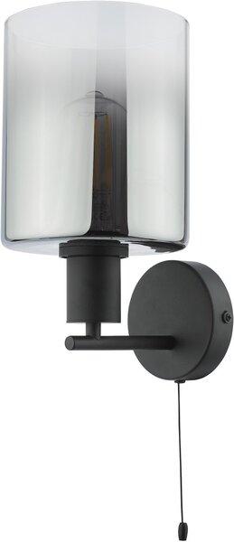 Dar Lighting vintage fali lámpa savannah matt fekete darsav0722
