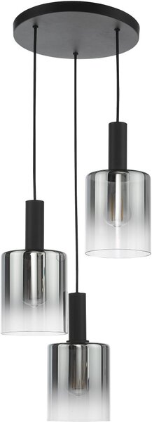 Dar Lighting vintage függeszték savannah matt fekete darsav8822