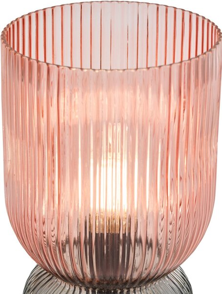 Dar Lighting modern asztali lámpa rhubarb rózsaszín darrhu4203