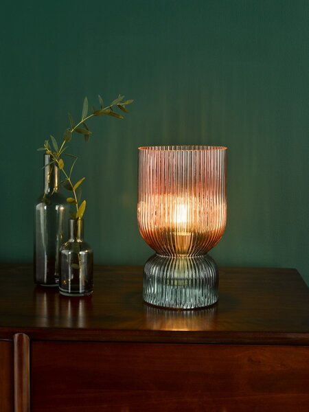 Dar Lighting modern asztali lámpa rhubarb rózsaszín darrhu4203
