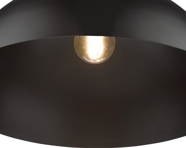 Dar Lighting modern függeszték riya matt fekete darriy8622