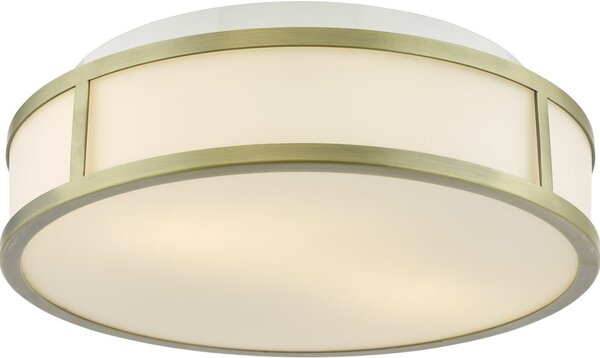 Dar Lighting modern mennyezeti lámpa royce antik sárgaréz opál darroy5075