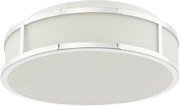 Dar Lighting modern mennyezeti lámpa royce opál csiszolt króm darroy5050