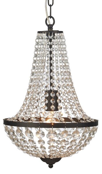 Csillárok Markslöjd, Gränsö, dimmable, Átlátszó, Nappali, Kristály
