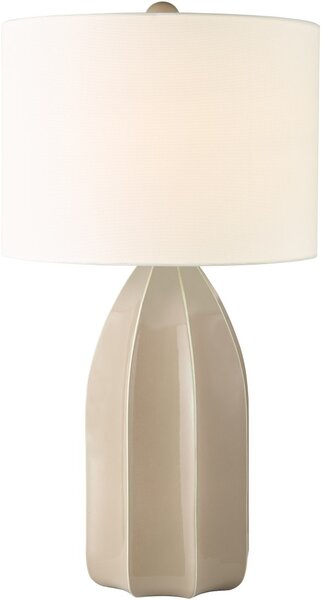Dar Lighting modern asztali lámpa saundra antik sárgaréz taupe darsau4229