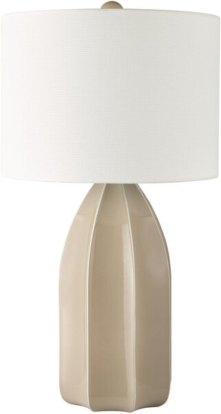 Dar Lighting modern asztali lámpa saundra antik sárgaréz taupe darsau4229