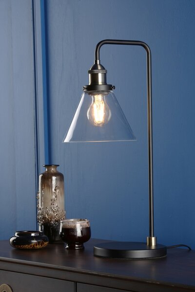 Dar Lighting loft asztali lámpa ray antik sárgaréz darray4275