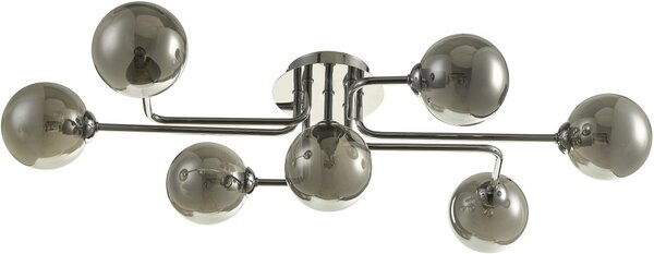 Dar Lighting modern mennyezeti lámpa reyna csiszolt króm darrey3450-01