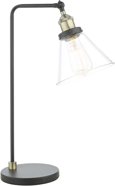 Dar Lighting loft asztali lámpa ray antik sárgaréz darray4275