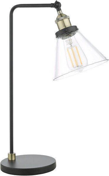 Dar Lighting loft asztali lámpa ray antik sárgaréz darray4275