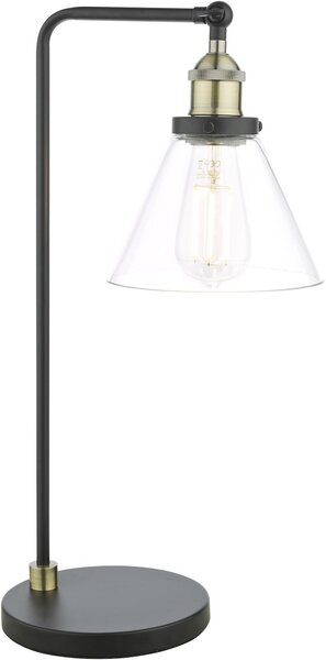 Dar Lighting loft asztali lámpa ray antik sárgaréz darray4275