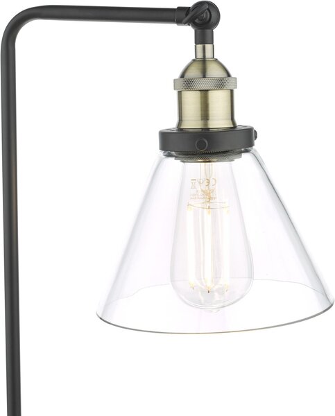 Dar Lighting loft asztali lámpa ray antik sárgaréz darray4275