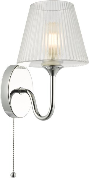 Dar Lighting modern fürdőszobai lámpa rimaz csiszolt króm darrim0750