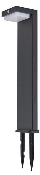 Kültéri Lámpa Lindby, Eleazar, dimmable, Fekete, Erkély, Alumínium, Modern