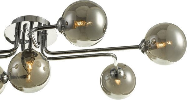 Dar Lighting modern mennyezeti lámpa reyna csiszolt króm darrey3450-01