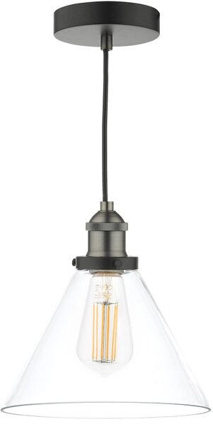 Dar Lighting loft függeszték ray antik nikkel darray0138