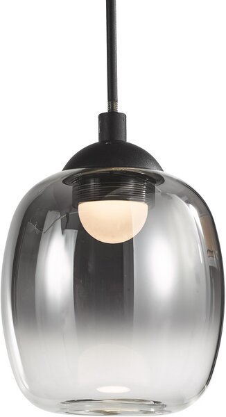 Dar Lighting modern fali lámpa ramona matt fekete darram0722