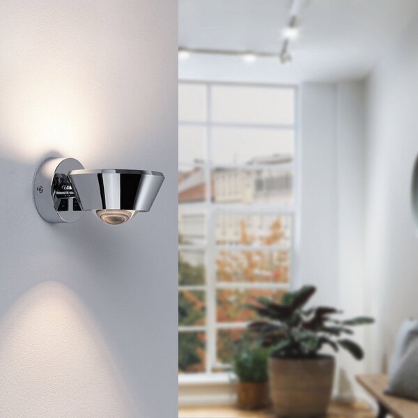 Fali Lámpa Paulmann, Sabik, dimmable, Fémes, Nappali, Műanyag, Modern