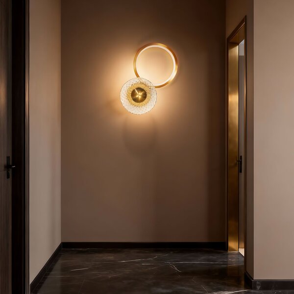FALI LÁMPA LED LHJ071-W Brush Gold