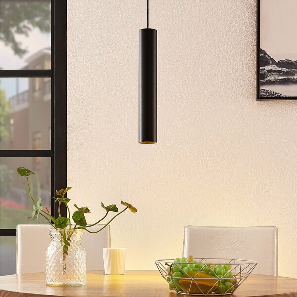 Függőlámpa Arcchio, Ejona, dimmable, Fekete, Folyosó, Fém, Modern