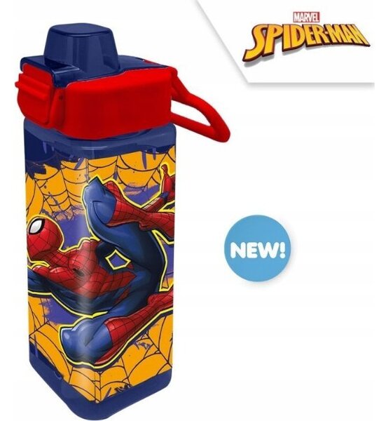 Pókember műanyag kulacs slinger 500ml