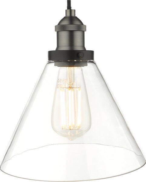 Dar Lighting loft függeszték ray antik nikkel darray0138