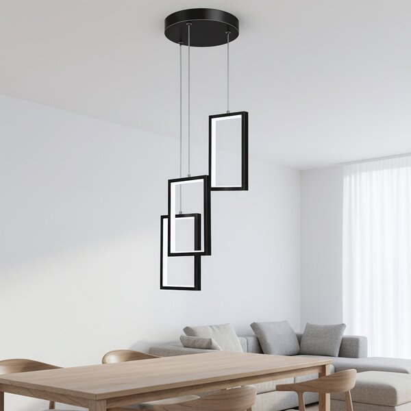 LED Lámpa LHJ087-3CP BLACK