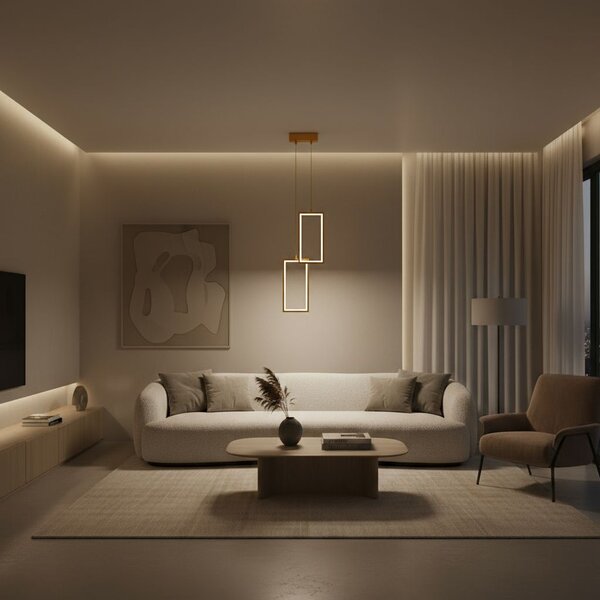 LED Lámpa LHJ086-2CP GOLD