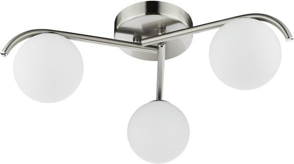 Dar Lighting modern mennyezeti lámpa orlena szatén króm darorl5346