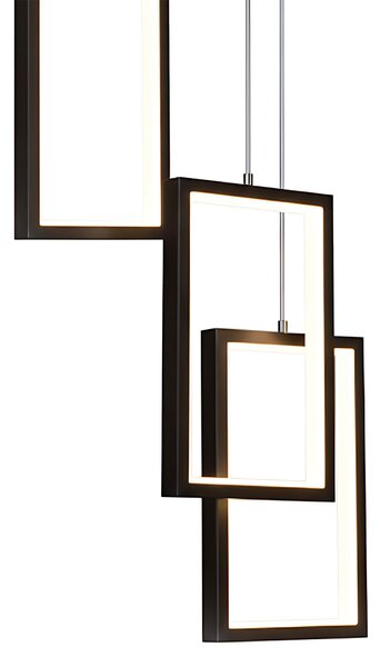 LED Lámpa LHJ089-7CP BLACK