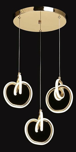 LED Lámpa LHJ093-3CP GOLD