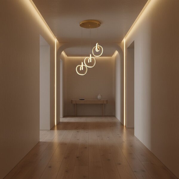 LED Lámpa LHJ093-3CP GOLD