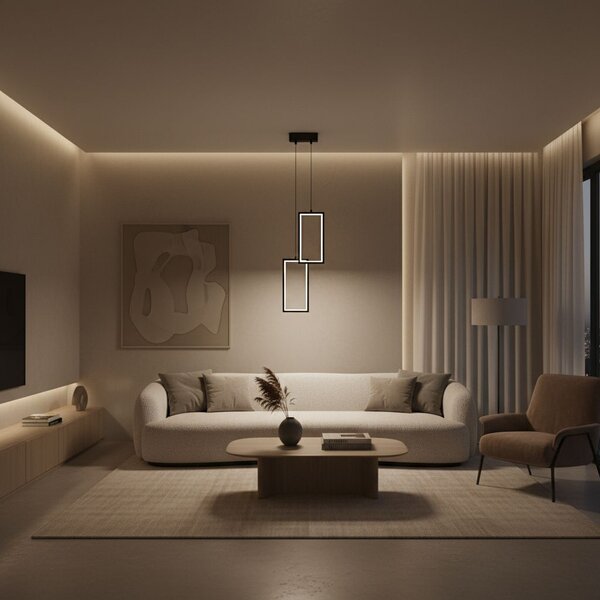LED Lámpa LHJ085-2CP BLACK